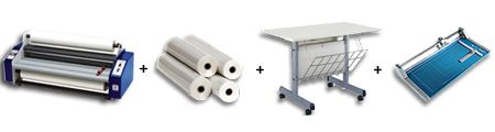Banner Easy Lam Budget Saver 27" Roll Laminator Package 3