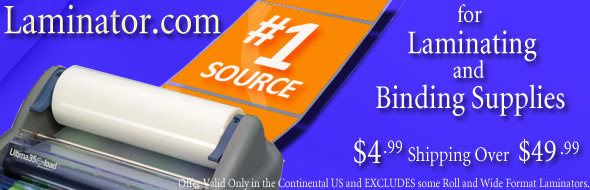 Laminator.com Your Source For Binding and Laminating Supplies